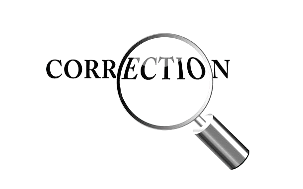 correction clipart